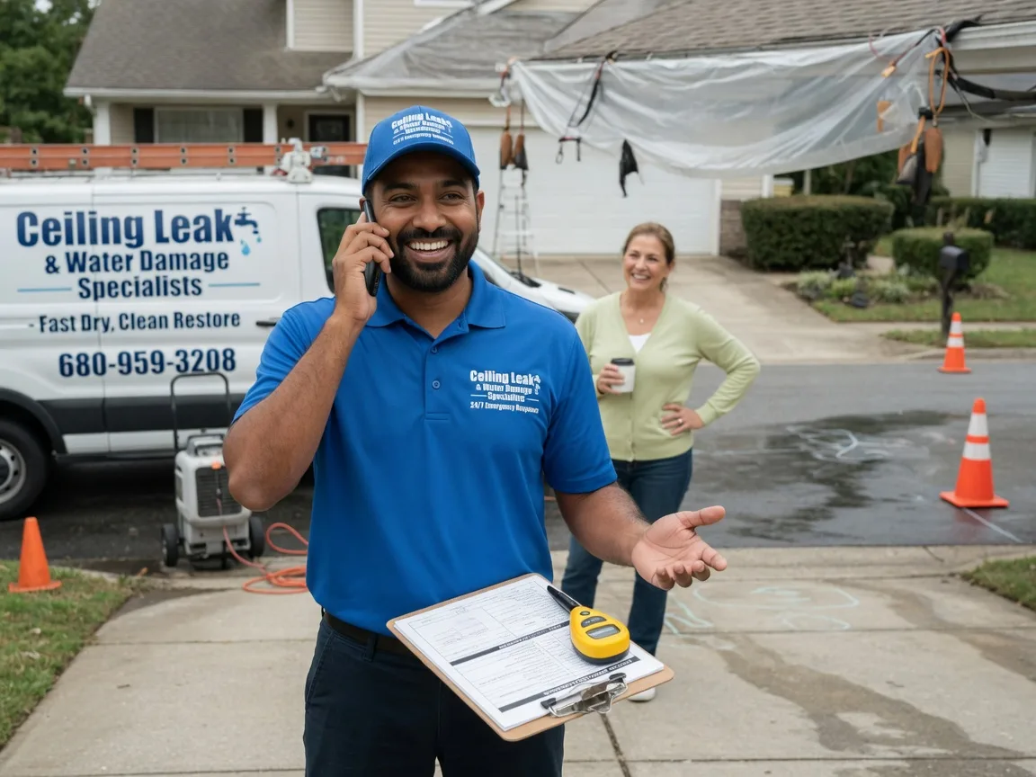 Ceiling Leak Cleanup Beaverdale, PA FAQs